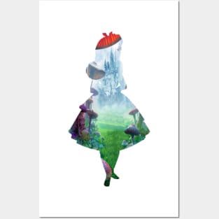 Alice in wonderland Posters and Art